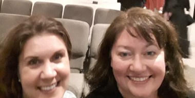 Kelly Wypych and Glenna S. Edwards at BRMCWC May 2018