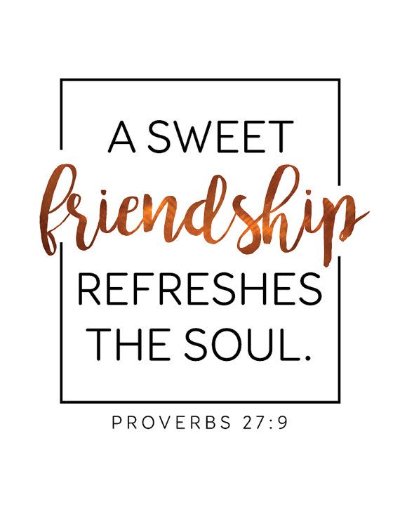 friendship proverbs 27 9